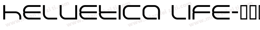helvetica life字体转换